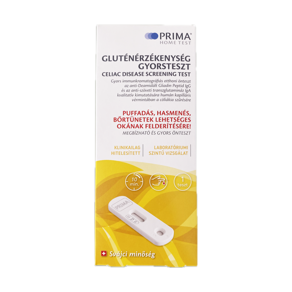 Gluténérzékenység gyorsteszt