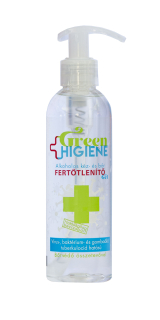 Green Higiene Alkoholos Kéz- és bőrfertőtlenítő gél pumpás 200 ml