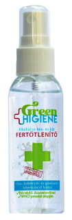 Green Higiene Alkoholos Kéz- és bőrfertőtlenítő folyadék szórófejjel 50 ml