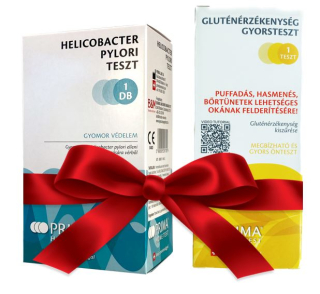 Emésztési zavar vizsgálat csomag - Helicobacter pylori + Gluténérzékenység teszt